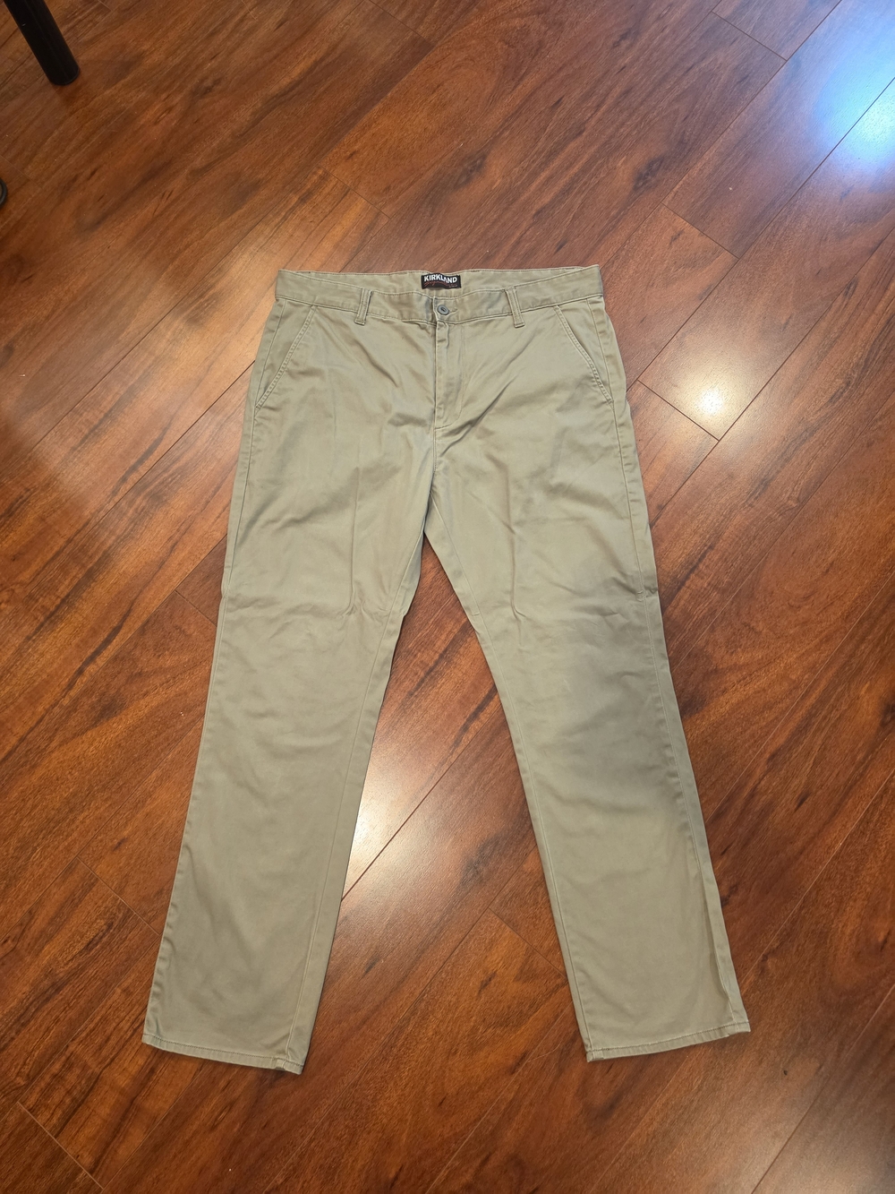 Kirkland Signature Men's Tan Chino Pants